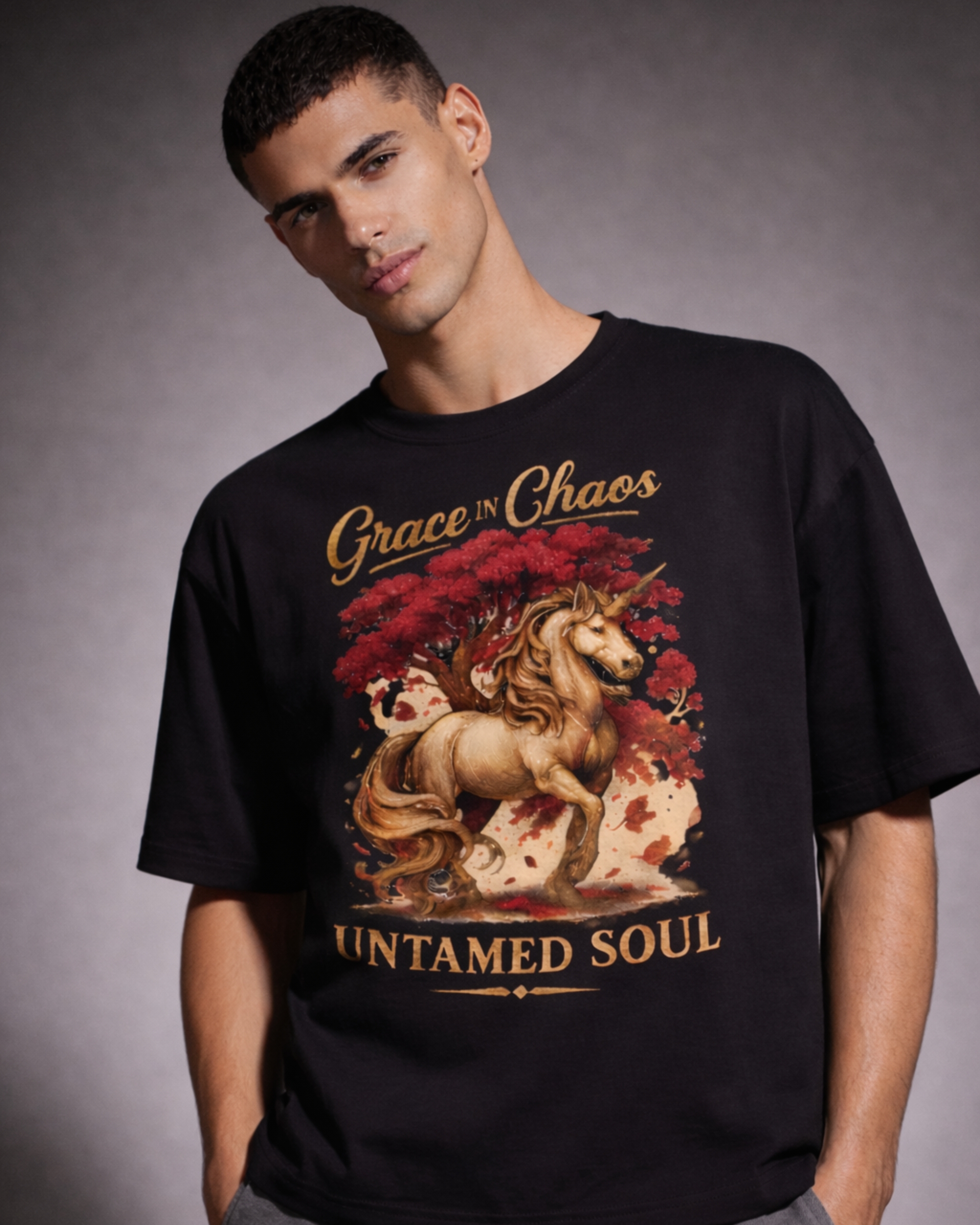 grace in chaos t shirt